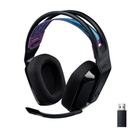 Logitech G535 LIGHTSPEED Trådløs Gaming Headset Sort Lilla